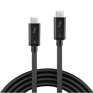 Lindy 41555 kabel USB 0,5 m USB 3.2 Gen 1 (3.1 Gen 1) USB C Czarny Lindy