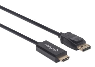 Manhattan 152679 adapter kablowy 1,8 m DisplayPort HDMI Czarny Manhattan