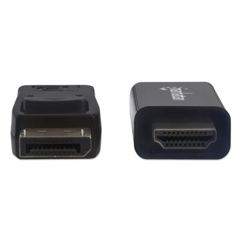 Manhattan 153201 adapter kablowy 1,8 m DisplayPort HDMI Czarny Manhattan