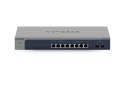 NETGEAR 8-Port Multi-Gigabit/10G Ethernet Smart Switch with 2 SFP+ Ports (MS510TXM) Zarządzany L2+ 10G Ethernet (100/1000/10000) NETGEAR