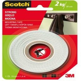 Scotch TAŚMA MONTAŻOWA SCOTCH BARDZO SILNA PIANKOWA 19 MM X 1.5 M