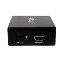 StarTech SDI2HD adapter kablowy HDMI Typu A (Standard) 2 x BNC Czarny StarTech.com