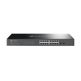 TP-Link Omada SG2218 łącza sieciowe Zarządzany L2/L2+ Gigabit Ethernet (10/100/1000) 1U Czarny TP-Link