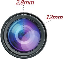 KAMERA HDCVI DAHUA HAC-HDW2802T-A-0280B-S2-DIP DAHUA