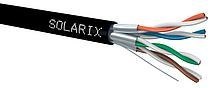 KABEL SKRĘTKA SOLARIX CAT.6A STP PE Fca 500M SOLARIX