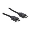 Manhattan 322539 kabel HDMI 10 m HDMI Typu A (Standard) Czarny Manhattan