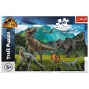 Puzzle 100 elementów Dinozaury Park Jurajski