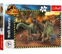 Puzzle 200 elementów Dinozaury z Parku Jurajskiego