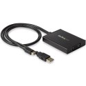 StarTech MDP2DVID2 adapter kablowy 0,358 m Mini DisplayPort + USB Type-A DVI-I Czarny StarTech.com