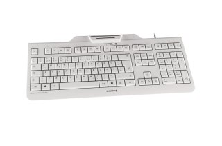 CHERRY KC 1000 SC klawiatura Biuro USB QWERTY US English Szary CHERRY