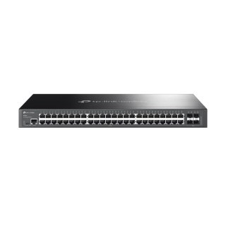 TP-Link Omada SG3452 łącza sieciowe Zarządzany L2+ Gigabit Ethernet (10/100/1000) 1U Czarny TP-Link