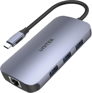 Unitek D1071A Hub N9+ USB-C HDMI, PD 100W, czytnik kart UNITEK