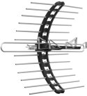 Antena siatkowa DVB-T2 Spacetronik Ares UHF+VHF LTE 5G SPACETRONIK