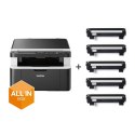 Brother DCP-1612WVB drukarka wielofunkcyjna Laser A4 2400 x 600 DPI 20 stron/min Wi-Fi Brother