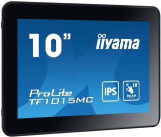 Iiyama ProLite TF1015MC-B3 monitor komputerowy 25,6 cm (10.1") 1280 x 800 px HD LED Ekran dotykowy Czarny Iiyama