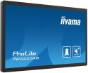 Iiyama ProLite TW2223AS-B2 monitor komputerowy 54,6 cm (21.5") Full HD Ekran dotykowy Czarny Iiyama