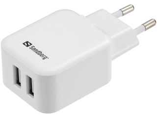 Sandberg AC Charger Dual USB 2.4+1A EU Sandberg