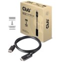 CLUB3D DisplayPort 1.4 to HDMI 2.0b HDR Cable Male/Male 2m/6.56 ft. CLUB3D