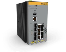 Allied Telesis AT-IE340-12GP-80 Zarządzany L3 Gigabit Ethernet (10/100/1000) Obsługa PoE Szary Allied Telesis