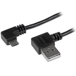 StarTech USB2AUB2RA2M kabel USB 2 m USB 2.0 USB A Micro-USB B Czarny StarTech.com