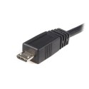 StarTech UUSBHAUB1M kabel USB 1 m USB 2.0 USB A Micro-USB B Czarny StarTech.com