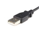 StarTech UUSBHAUB1M kabel USB 1 m USB 2.0 USB A Micro-USB B Czarny StarTech.com