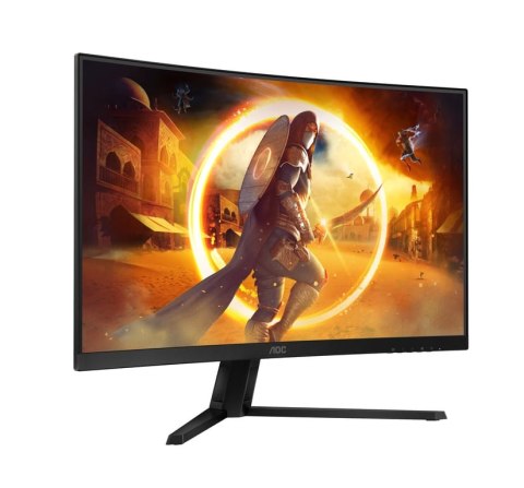 AOC G4 CQ32G4VE monitor komputerowy 81,3 cm (32") 2560 x 1440 px Quad HD LCD Czarny, Szary AOC