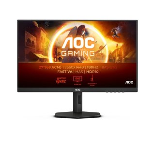 AOC G4 Q27G4XN monitor komputerowy 68,6 cm (27") 2560 x 1440 px Quad HD LCD Czarny, Szary AOC