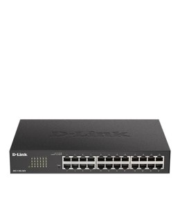 D-Link DGS-1100-24V2 łącza sieciowe Zarządzany L2 Gigabit Ethernet (10/100/1000) 1U Czarny D-Link
