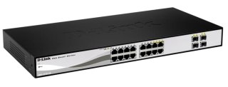 D-Link DGS-1210-16 łącza sieciowe Zarządzany L2 Czarny D-Link