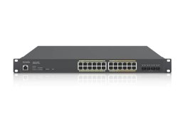EnGenius ECS2528FP łącza sieciowe Zarządzany L2+ Gigabit Ethernet (10/100/1000) Obsługa PoE Czarny EnGenius