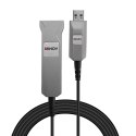 Lindy 42701 kabel USB USB 3.2 Gen 1 (3.1 Gen 1) 50 m USB A Czarny, Srebrny Lindy