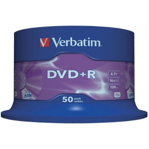 Verbatim PŁYTY VERBATIM DVD+R CAKE (50)