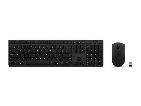 Lenovo 4X31K03975 klawiatura Dołączona myszka RF Wireless + Bluetooth Skandynawia Szary Lenovo