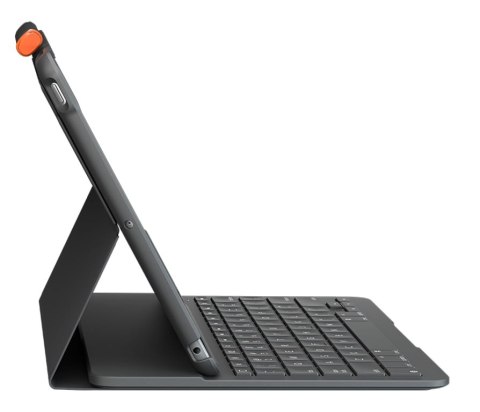 Logitech Slim Folio Grafitowy Bluetooth QWERTZ Niemiecki Logitech