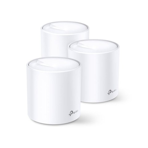 TP-Link Deco X60 Dual-band (2.4 GHz/5 GHz) Wi-Fi 6 (802.11ax) Biały 2 Wewnętrzne TP-Link