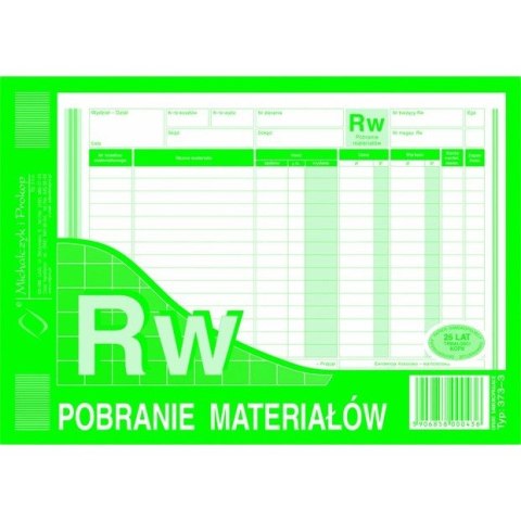 Michalczyk i Prokop RW POBRANIE MATERIAŁU WEWN. (WIELKOKOPIA) MICHALCZYK I PROKOP A5