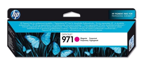 HP 971 oryginalny wkład atramentowy purpurowy HP