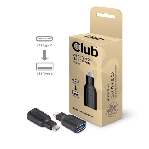 CLUB3D USB 3.1 Type C to USB 3.0 Adapter CLUB3D