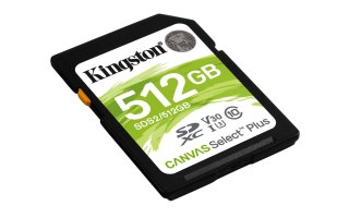 Kingston Technology Canvas Select Plus 512 GB SDXC UHS-I Klasa 10 Kingston Technology