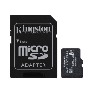 Kingston Technology Industrial 8 GB MicroSDHC UHS-I Klasa 10 Kingston Technology