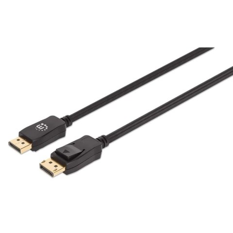 Manhattan 353595 kabel DisplayPort 1 m Czarny Manhattan