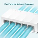 TP-Link LS1005 łącza sieciowe Nie zarządzany Fast Ethernet (10/100) Biały TP-Link