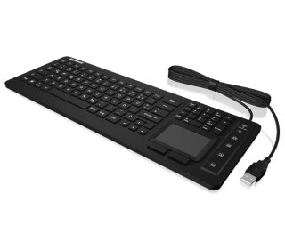 KeySonic KSK-6231INEL klawiatura USB QWERTY US English Czarny KeySonic