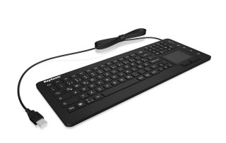 KeySonic KSK-6231INEL klawiatura USB QWERTY US English Czarny KeySonic