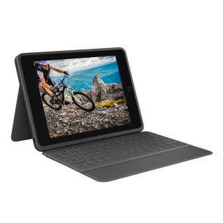 Logitech Rugged Folio Grafitowy USB Type-C AZERTY Francuski Logitech