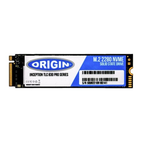 Origin Storage NB-1TBM.2/NVME urządzenie SSD M.2 1000 GB PCI Express 3.1 3D TLC Origin Storage