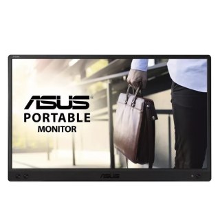 ASUS MB166C monitor komputerowy 39,6 cm (15.6") 1920 x 1080 px Full HD LED Ekran dotykowy Czarny ASUS