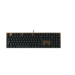 CHERRY KC 200 MX klawiatura USB QWERTZ Niemiecki Czarny, Brąz CHERRY