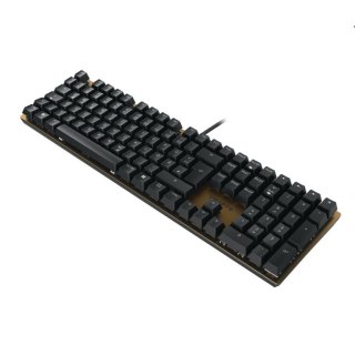 CHERRY KC 200 MX klawiatura USB QWERTZ Niemiecki Czarny, Brąz CHERRY